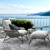 Nội Thất Sân Vườn Ngoài Trời Khách Sạn Nghỉ Dưỡng B&B Mây Ghế Dài Ghế Sofa Ban Công Sân Giải Trí Ghế Sofa Lười