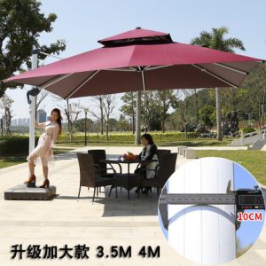 Ô lệch tâm sân vườn. Ô dù ngoài trời. Ô dù quảng cáo. Ô dù ban công. TQ_00015 - Hình 3