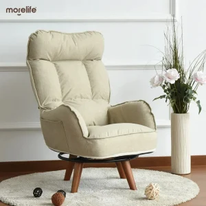 Phong Cách Châu Á Ghế Xoay Nhật Bản Nội Thất Phòng Khách Gia Đình Ngả Ghế Bành Thấp Sofa Xoay Dành Cho Người Cao Tuổi