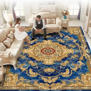 Phong Cách Châu Âu Ngắn Đống Thảm Phòng Khách Decortion Thảm Trang Trí Phòng Ngủ Thảm Nhà Có Thể Giặt Thảm Thảm Lót Sàn Cho Gia Đình