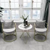 Phòng Khách Hiện Đại Ghế Mềm Trang Điểm Phòng Ngủ Thư Giãn Ghế Chờ Ăn Nhung Sàn Công Thái Fauteuil Salon Nội Thất