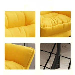 Phòng Khách Mới Lười Giải Trí Nhà Đèn Lưng Ghế Sofa Phòng Ngủ Nhà Sofa Thoải Mái Ghế Bành Có Chỗ Để Chân - Hình 3