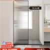 Phòng tắm cá voi sóng phòng tắm đơn giản phòng tắm phòng tắm nửa vách ngăn phòng tắm một dòng ngăn cách khô và ướt màn hình tắm tối giản