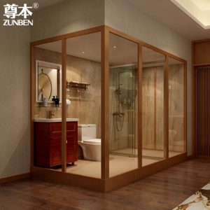 Phòng tắm tích hợp phòng tắm tích hợp phòng tắm tích hợp ướt và khô phòng tắm tích hợp phòng tắm kính nhà vệ sinh di động nông thôn