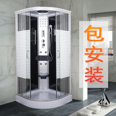 Phòng tắm tổng thể phòng tắm phòng tắm ròng rọc vách ngăn kính hình vòng cung hộ gia đình tích hợp bồn tắm khép kín phòng tắm 6 Phòng tắm tổng thể phòng tắm phòng tắm ròng rọc vách ngăn kính hình vòng cung hộ gia đình tích hợp bồn tắm khép kín phòng tắm 6