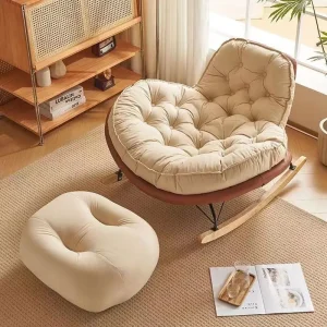 Rocking Confortable Ghế Ghế Trưởng Phòng Người Lớn Phòng Khách Ban Công Hộ Gia Đình Người Độc Thân Giải Trí Sofa Lười Ốc Ghế