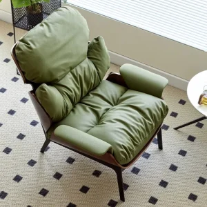 Sang Trọng Ghế Chống Bẹp Đầu Bắc Âu Phòng Chờ Sofa Đơn Ghế Salon Lười Phòng Ngủ Văn Phòng Ngoài Trời Thư Giãn Poltrona Nội Thất Phòng Khách - Hình 2