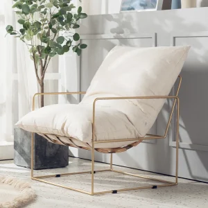 Sắt rèn Ghế Phòng Khách Bắc Âu Nội Thất Gia Đình Ghế Sofa Lười Cửa Hàng Quần Áo Giải Trí Ghế Bành Ban Công Ghế Sofa Giải Trí - Hình 2