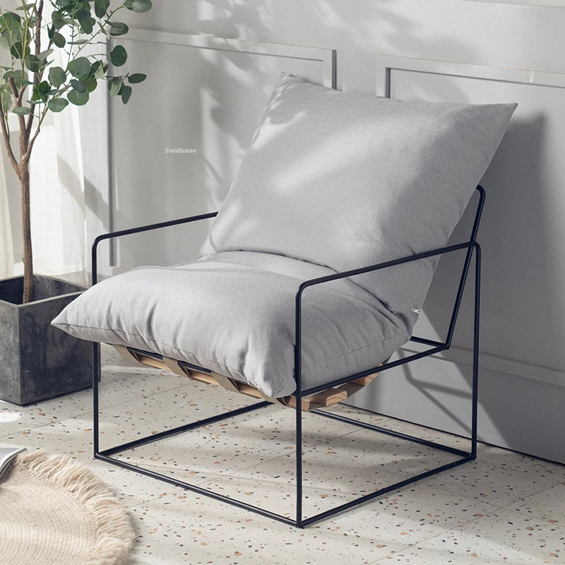 Sắt rèn Ghế Phòng Khách Bắc Âu Nội Thất Gia Đình Ghế Sofa Lười Cửa Hàng Quần Áo Giải Trí Ghế Bành Ban Công Ghế Sofa Giải Trí - Hình 4 Sắt rèn Ghế Phòng Khách Bắc Âu Nội Thất Gia Đình Ghế Sofa Lười Cửa Hàng Quần Áo Giải Trí Ghế Bành Ban Công Ghế Sofa Giải Trí - Hình 4
