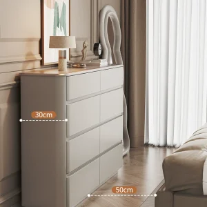 Siêu Mỏng Phòng Ngủ Ngăn Kéo Tủ Bảo Quản Đèn Sang Trọng Tủ Ngăn Kéo Hiện Đại Đơn Giản Đầu Giường Ngăn Kéo Tủ Tường Phòng Khách Tủ Bảo Quản - Hình 2