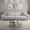 Sofa 2023 Bắc Âu Mới Sofa Vải Phòng Khách Nhà Hiện Đại Đơn Giản Hàng Thẳng Dùng Một Lần Công Nghệ Sofa Vải Sofa