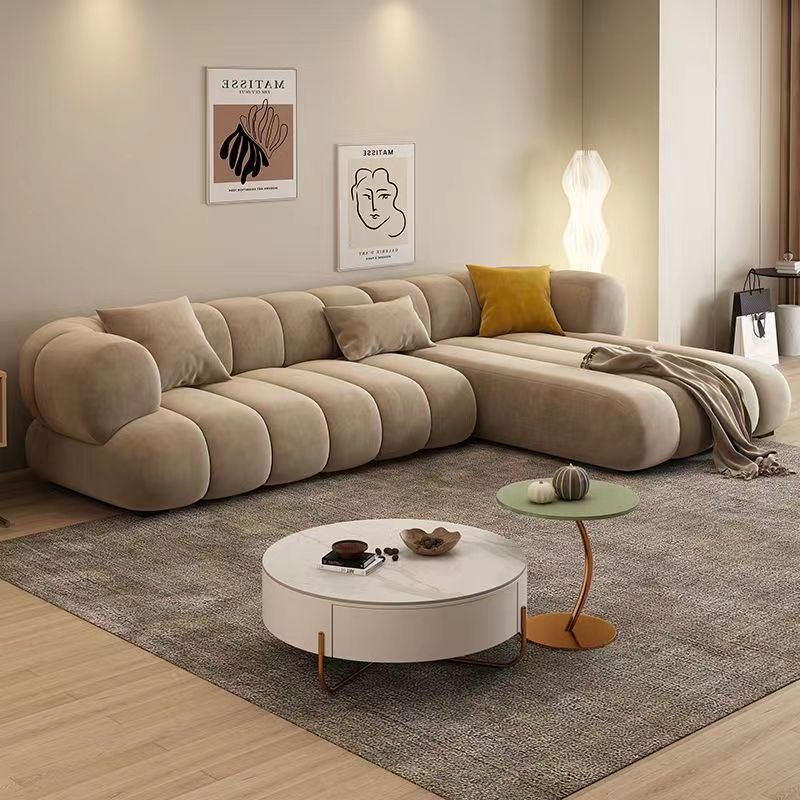 Sofa Bắc Âu Đơn Giản Ngôi Nhà Lớn Góc Sofa Đèn Phòng Khách Sang Trọng Công Nghệ Vải Vợ Lẻ Thời Trang Một Lưới Ghế Sofa Màu Đỏ - Hình 2 Sofa Bắc Âu Đơn Giản Ngôi Nhà Lớn Góc Sofa Đèn Phòng Khách Sang Trọng Công Nghệ Vải Vợ Lẻ Thời Trang Một Lưới Ghế Sofa Màu Đỏ - Hình 2