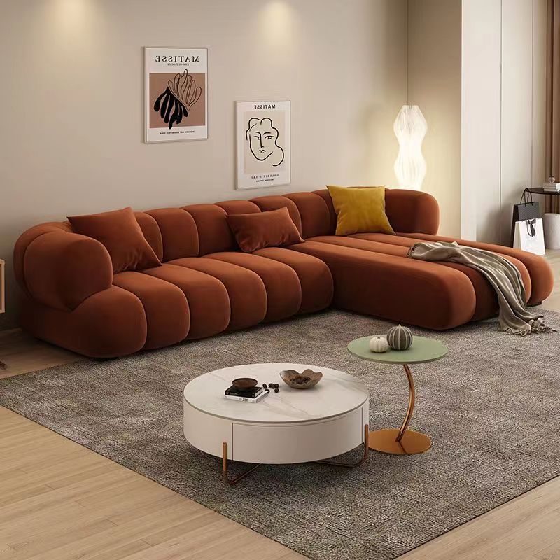 Sofa Bắc Âu Đơn Giản Ngôi Nhà Lớn Góc Sofa Đèn Phòng Khách Sang Trọng Công Nghệ Vải Vợ Lẻ Thời Trang Một Lưới Ghế Sofa Màu Đỏ - Hình 4 Sofa Bắc Âu Đơn Giản Ngôi Nhà Lớn Góc Sofa Đèn Phòng Khách Sang Trọng Công Nghệ Vải Vợ Lẻ Thời Trang Một Lưới Ghế Sofa Màu Đỏ - Hình 4