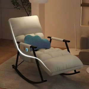 Sofa Bắc Âu Ghế Sofa Lười Hình Hoa Đính Đá Phòng Khách Nội Thất Gia Đình Vải Kỹ Thuật Chống Thấm Nước Hiện Đại Phòng Ngủ Đơn Giản gia đình
