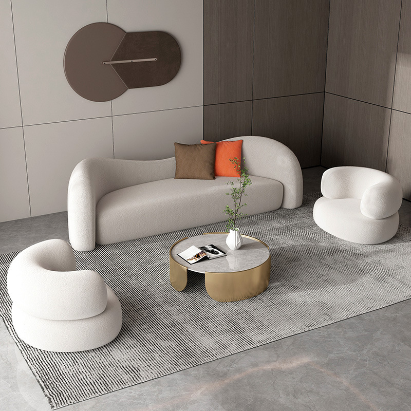 Sofa Bắc Âu Sofa Vải Phòng Khách Đơn Giản Cong Nhỏ Sofa Văn Phòng Lễ Tân Công Nghệ Ghế Sofa Vải - Hình 2 Sofa Bắc Âu Sofa Vải Phòng Khách Đơn Giản Cong Nhỏ Sofa Văn Phòng Lễ Tân Công Nghệ Ghế Sofa Vải - Hình 2