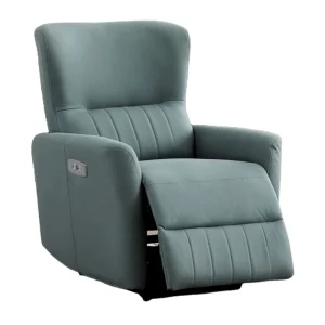 Sofa Bán chạy Da tùy chỉnh Ghế tựa điện Phòng khách hiện đại Vải Hướng dẫn sử dụng Ghế Sofa có thể ngả đơn - Hình 2