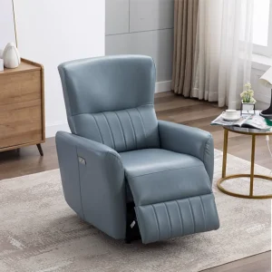Sofa Bán chạy Da tùy chỉnh Ghế tựa điện Phòng khách hiện đại Vải Hướng dẫn sử dụng Ghế Sofa có thể ngả đơn