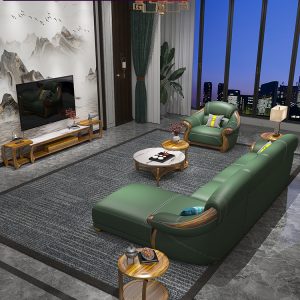 Sofa Bàn Ghế Sofa da cao cấp nhập khẩu. - Hình 2
