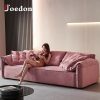 Sofa Baxter Sofa phòng khách hiện đại sang trọng nhà thiết kế nhỏ phòng nhỏ đơn giản kiểu Italy công nghệ tai voi công nghệ Sofa vải