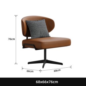 Sofa Cà Phê Lễ Tân Văn Phòng Phong Cách Mới Bọc Da - Hình 5