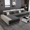 Sofa Công nghệ Bắc Âu Sofa vải phòng khách hiện đại sang trọng đơn giản gia đình lớn bộ Ghế cao su có thể giặt được