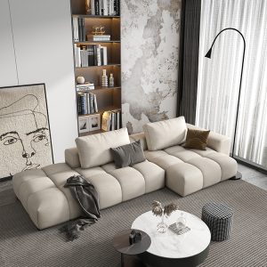 Sofa da bò với công nghệ chống thấm mới. - Hình 2