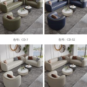 Sofa da cao cấp nhập khẩu. - Hình 3