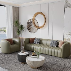 Sofa da cao cấp nhập khẩu. - Hình 4