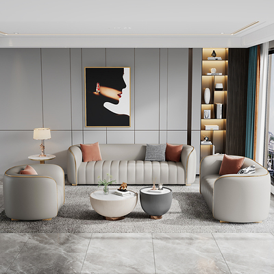 Sofa da cao cấp nhẹ đầu lớp da bò phòng khách phòng nhỏ hiện đại đơn giản hàng thẳng Ghế Sofa 3 chỗ Sofa da cao cấp nhẹ đầu lớp da bò phòng khách phòng nhỏ hiện đại đơn giản hàng thẳng Ghế Sofa 3 chỗ
