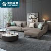 Sofa da kiểu Italy đơn giản hiện đại Ghế dài phòng khách phòng nhỏ đẹp sang trọng nội thất da nappa Sofa mới