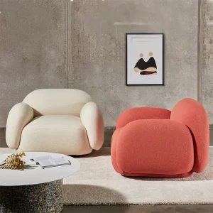 Sofa Dễ Thương Di Động Ghế Phòng Khách Co Giãn Hiện Đại đơn giản Bắc Âu Ghế Phòng Khách Người Lớn Tầng Fauteuil Thiết Kế Trang Trí Phòng - Hình 2