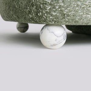Sofa Đôi Thư Giãn Chân Tròn Kiểu Bắc Âu - Hình 4