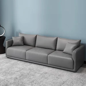 Sofa đơn giản Ghế Sofa Phòng Khách Ngoài Trời Da Accent Khách sạn Ghế Sofa Phòng Khách Mặt Cắt Bắc Âu Tân La De Playa Nội Thất Khách Sạn - Hình 3
