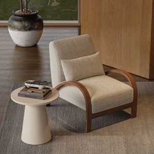 Sofa Đơn Thư Giãn Kiểu Bắc Âu Lễ Tân Phòng Khách - Hình 5