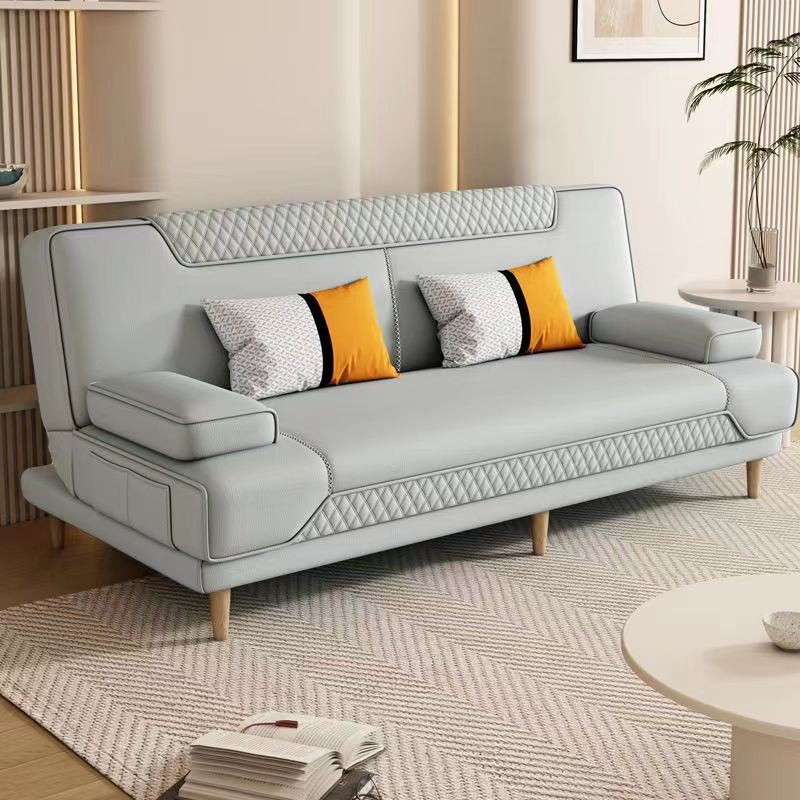 Sofa giường phòng khách đa năng kép gấp hiện đại phòng nhỏ kinh tế cao su lười đôi Sofa vải - Hình 3 Sofa giường phòng khách đa năng kép gấp hiện đại phòng nhỏ kinh tế cao su lười đôi Sofa vải - Hình 3