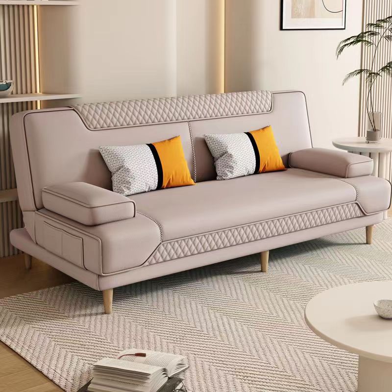 Sofa giường phòng khách đa năng kép gấp hiện đại phòng nhỏ kinh tế cao su lười đôi Sofa vải Sofa giường phòng khách đa năng kép gấp hiện đại phòng nhỏ kinh tế cao su lười đôi Sofa vải