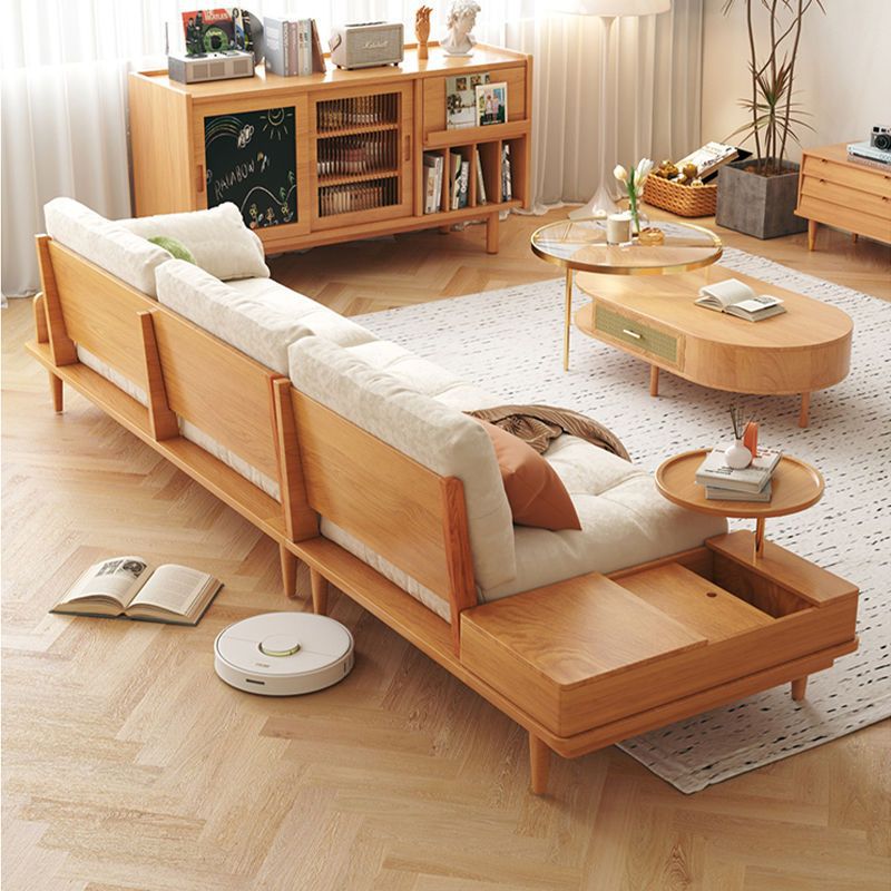 Sofa Gỗ Nhật Bản Phong Cách Bắc Âu phòng nhỏ Nội Thất Phòng Khách Gỗ Ghế Sofa 3 Người Đơn Giản Hiện Đại Cao Su - Hình 3 Sofa Gỗ Nhật Bản Phong Cách Bắc Âu phòng nhỏ Nội Thất Phòng Khách Gỗ Ghế Sofa 3 Người Đơn Giản Hiện Đại Cao Su - Hình 3