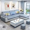 Sofa Hiện đại đơn giản 2022 công nghệ mới Sofa vải phòng khách nhà Bắc Âu Sofa nhỏ và vừa ba chỗ ngồi dùng một lần
