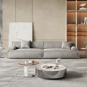Sofa hiện đại thanh lịch Phòng chờ đơn thoải mái Lười thư giãn Sofa đơn giản Thiết kế sang trọng Sofy Do Salonu Bộ Bàn Ghế sân vườn