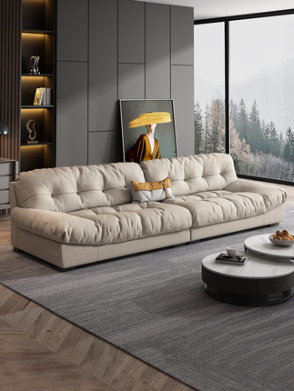 Sofa kiểu Italy đơn giản baxter đám mây Sofa kích thước gia đình phòng khách công nghệ vải thoải mái siêu mềm Ghế Sofa vải lười Sofa kiểu Italy đơn giản baxter đám mây Sofa kích thước gia đình phòng khách công nghệ vải thoải mái siêu mềm Ghế Sofa vải lười