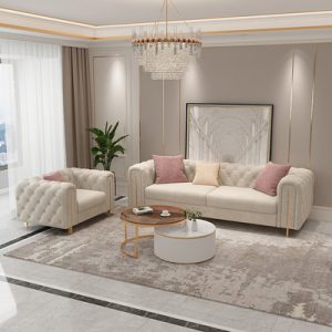 Sofa kiểu Italy sang trọng hậu hiện đại đơn giản vải phòng khách sang trọng lớn và nhỏ gia đình lớn và nhỏ công nghệ vải da góc Sofa