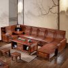 Sofa Long não gỗ tất cả các Ghế Sofa gỗ rắn Đồ nội thất Trung Quốc phòng khách mùa đông và mùa hè Sofa cổ nhà lưu trữ Sofa