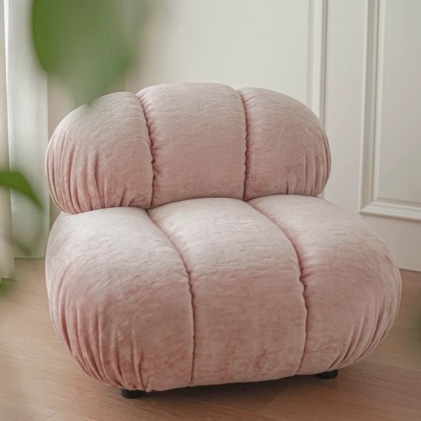 Sofa Lười Thư Giãn Vải Nhung Decor Hình Bông Hoa - Hình 5 Sofa Lười Thư Giãn Vải Nhung Decor Hình Bông Hoa - Hình 5