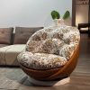 Sofa Lười Vải Nhung Phong Cách Italia