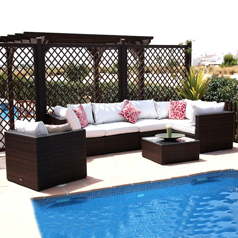 Sofa Mây Ngoài Trời Bàn Ghế Góc Sofa Giải Trí Mây Sofa Ban Công Khách Sạn, Sân Phòng Khách Sofa Mây - Hình 5 Sofa Mây Ngoài Trời Bàn Ghế Góc Sofa Giải Trí Mây Sofa Ban Công Khách Sạn, Sân Phòng Khách Sofa Mây - Hình 5