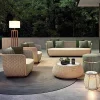 Sofa Mây Ngoài Trời Sân Vườn Ban Công Chống Nắng Ngoài Trời Sofa Giải Trí Nhà Ở Sân Vườn Phòng Nắng Mây Sofa Kết Hợp WKGF