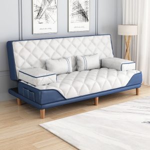 Sofa một mảnh có thể gập lại Sofa giường đa năng phòng ngủ phòng khách đơn giản cho thuê phòng nhỏ