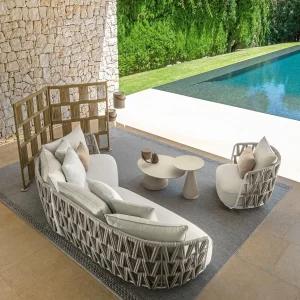 Sofa Ngoài Trời Mây: Sân Vườn Biệt Thự Hợp Kim Nhôm và Nội Thất Tùy Chỉnh