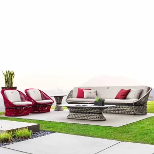 Sofa Ngoài Trời Sân Biệt Thự: Ban Công, Ghế Mây và Nội Thất Khu Giải Trí - Hình 2
