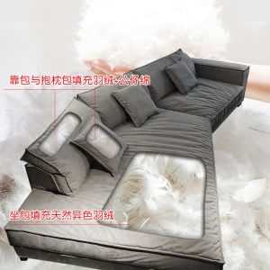 Sofa nhập khẩu, kiểu dáng mới lạ, màu sắc đơn giản, phong cách kiểu kiểu Italy. - Hình 2